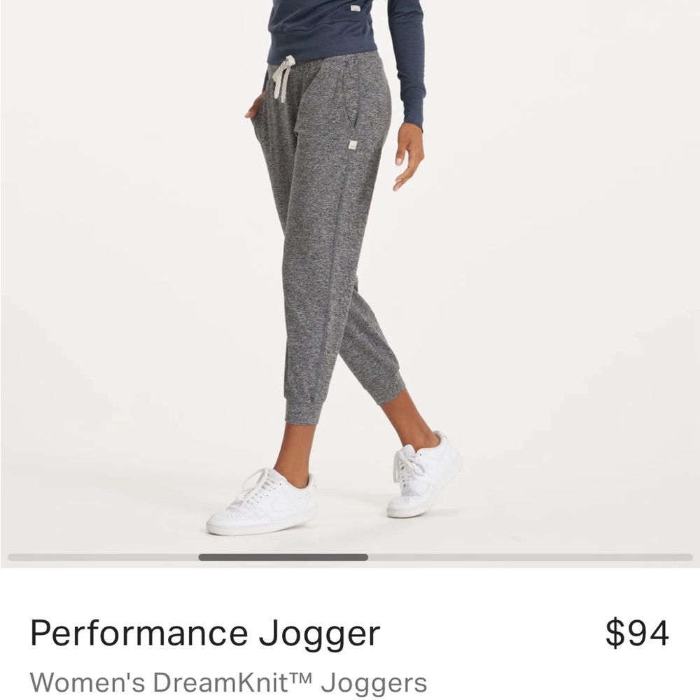Vuori S dreamknit jogger. Size Small